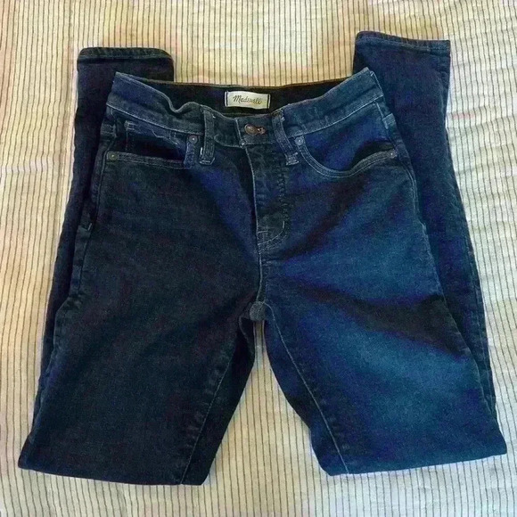 Madewell 9” Mid-Rise Skinny Jeans - Picture 1 of 5